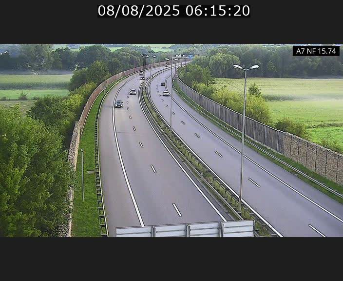 <h2>Caméra trafic Luxembourg - A7, Tunnel Mersch, entrée nord, direction Lorentzweiler</h2>