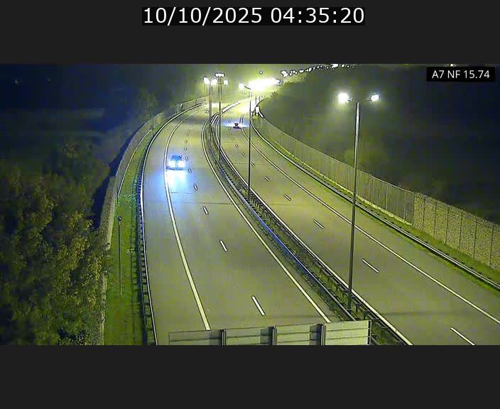 <h2>Caméra trafic Luxembourg - A7, Tunnel Mersch, entrée nord, direction Lorentzweiler</h2>