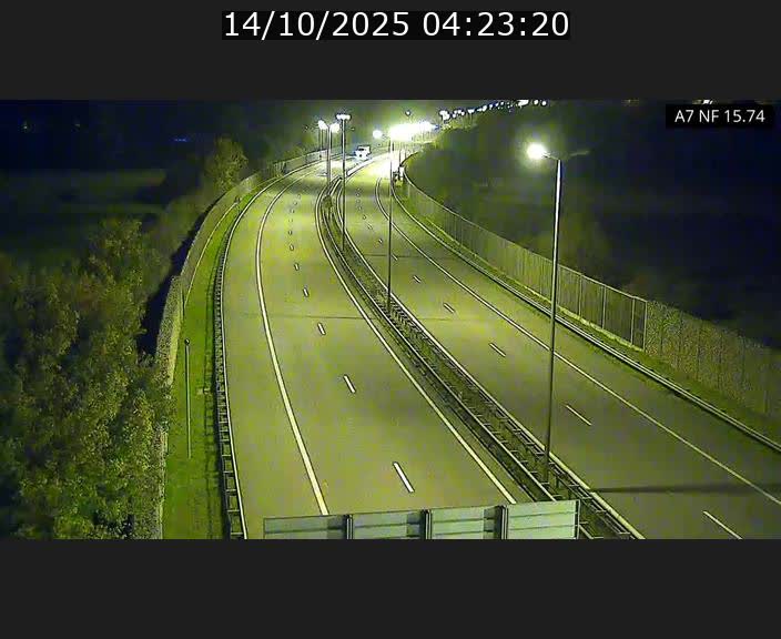 <h2>Caméra trafic Luxembourg - A7, Tunnel Mersch, entrée nord, direction Lorentzweiler</h2>
