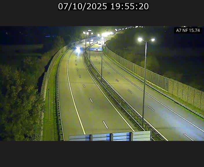 <h2>Caméra trafic Luxembourg - A7, Tunnel Mersch, entrée nord, direction Lorentzweiler</h2>
