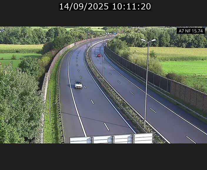 <h2>Caméra trafic Luxembourg - A7, Tunnel Mersch, entrée nord, direction Lorentzweiler</h2>