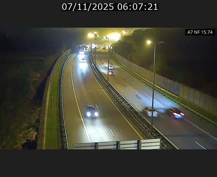 <h2>Caméra trafic Luxembourg - A7, Tunnel Mersch, entrée nord, direction Lorentzweiler</h2>