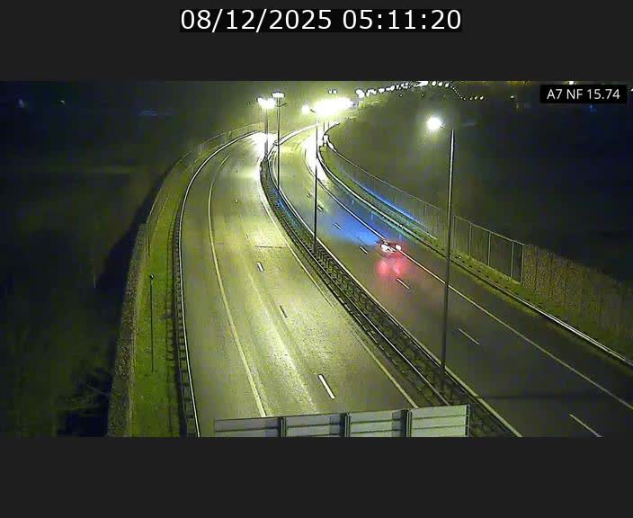 <h2>Caméra trafic Luxembourg - A7, Tunnel Mersch, entrée nord, direction Lorentzweiler</h2>