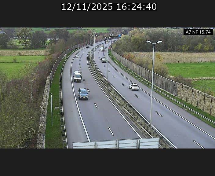 <h2>Caméra trafic Luxembourg - A7, Tunnel Mersch, entrée nord, direction Lorentzweiler</h2>