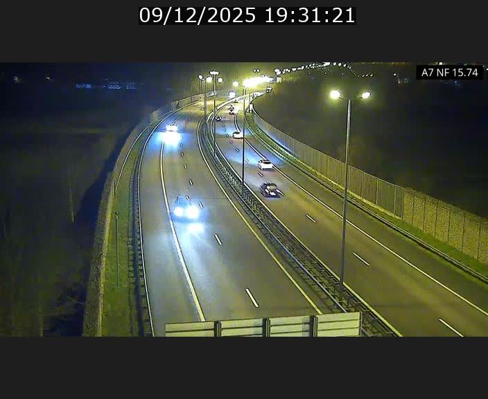 <h2>Caméra trafic Luxembourg - A7, Tunnel Mersch, entrée nord, direction Lorentzweiler</h2>