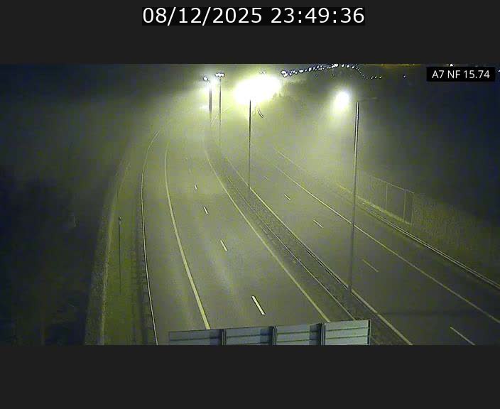 <h2>Caméra trafic Luxembourg - A7, Tunnel Mersch, entrée nord, direction Lorentzweiler</h2>