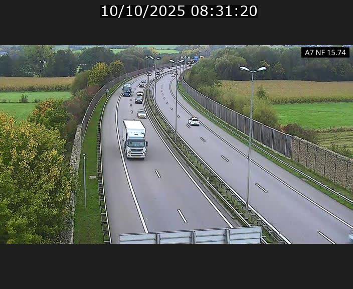 <h2>Caméra trafic Luxembourg - A7, Tunnel Mersch, entrée nord, direction Lorentzweiler</h2>