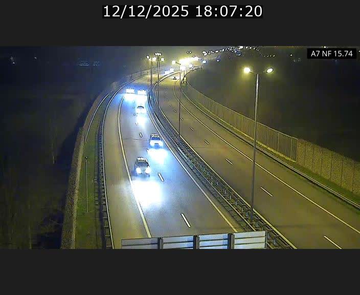 <h2>Caméra trafic Luxembourg - A7, Tunnel Mersch, entrée nord, direction Lorentzweiler</h2>