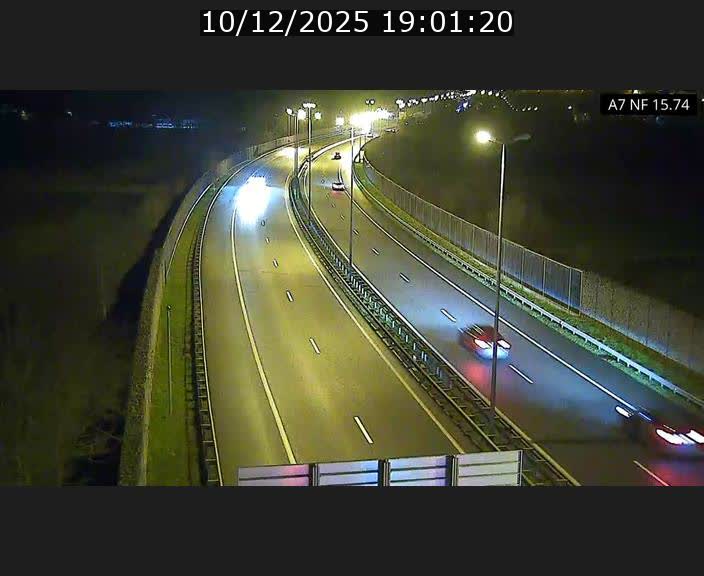 <h2>Caméra trafic Luxembourg - A7, Tunnel Mersch, entrée nord, direction Lorentzweiler</h2>