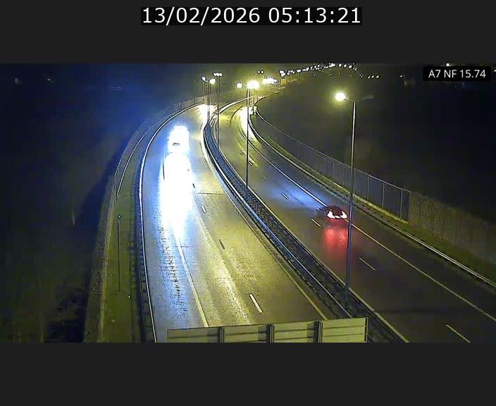 <h2>Caméra trafic Luxembourg - A7, Tunnel Mersch, entrée nord, direction Lorentzweiler</h2>