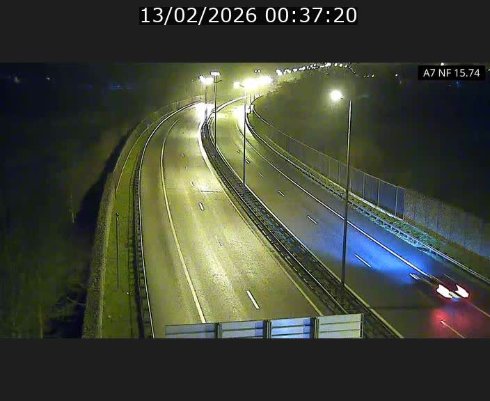 <h2>Caméra trafic Luxembourg - A7, Tunnel Mersch, entrée nord, direction Lorentzweiler</h2>