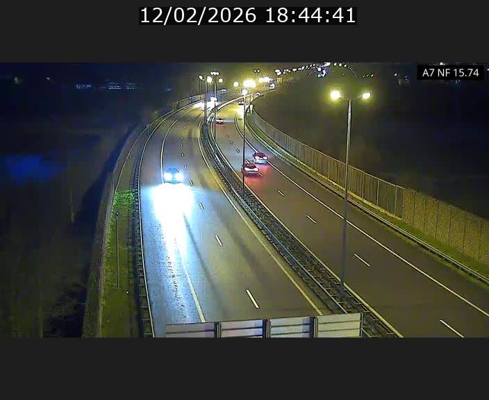 <h2>Caméra trafic Luxembourg - A7, Tunnel Mersch, entrée nord, direction Lorentzweiler</h2>