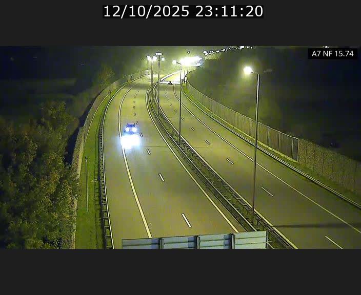 <h2>Caméra trafic Luxembourg - A7, Tunnel Mersch, entrée nord, direction Lorentzweiler</h2>