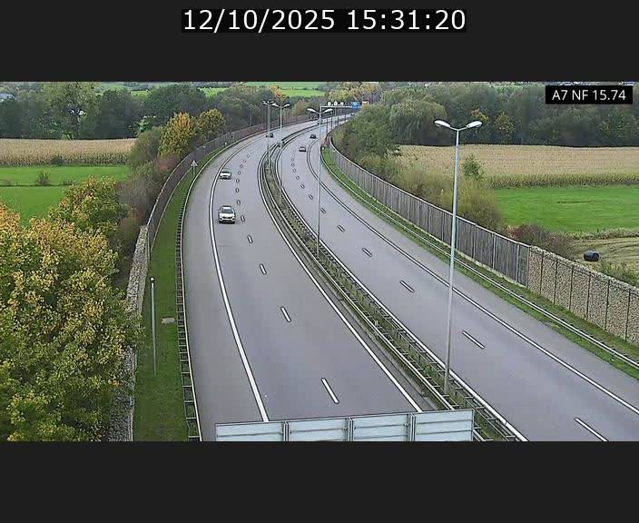 <h2>Caméra trafic Luxembourg - A7, Tunnel Mersch, entrée nord, direction Lorentzweiler</h2>