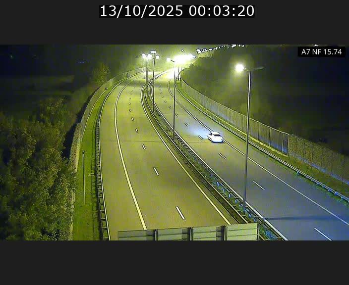 <h2>Caméra trafic Luxembourg - A7, Tunnel Mersch, entrée nord, direction Lorentzweiler</h2>