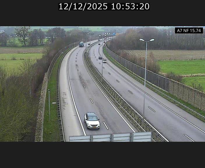 <h2>Caméra trafic Luxembourg - A7, Tunnel Mersch, entrée nord, direction Lorentzweiler</h2>