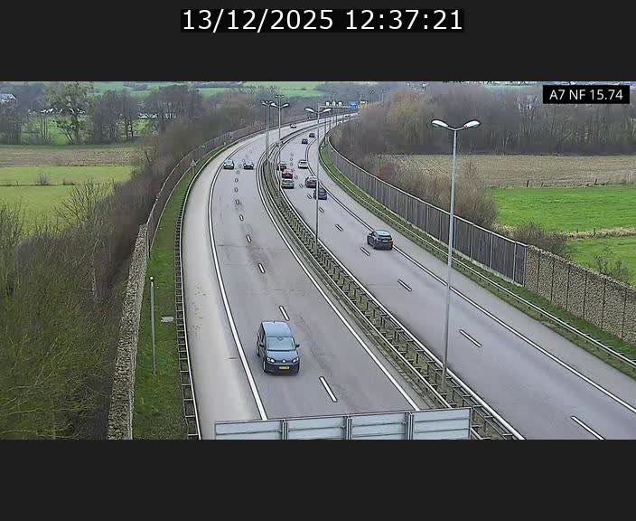 <h2>Caméra trafic Luxembourg - A7, Tunnel Mersch, entrée nord, direction Lorentzweiler</h2>