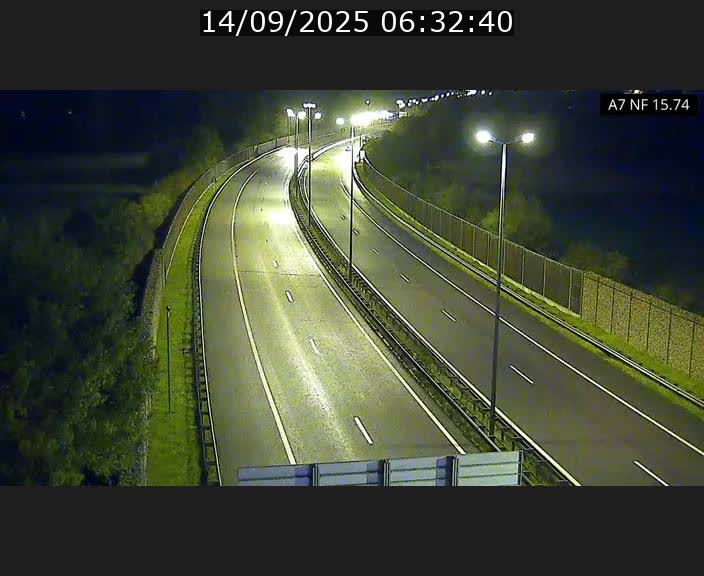 <h2>Caméra trafic Luxembourg - A7, Tunnel Mersch, entrée nord, direction Lorentzweiler</h2>
