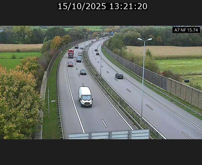 <h2>Caméra trafic Luxembourg - A7, Tunnel Mersch, entrée nord, direction Lorentzweiler</h2>