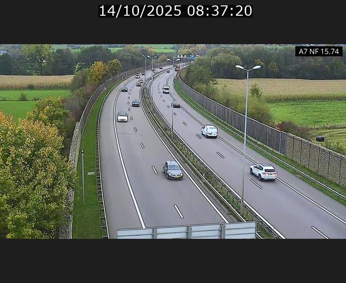 <h2>Caméra trafic Luxembourg - A7, Tunnel Mersch, entrée nord, direction Lorentzweiler</h2>