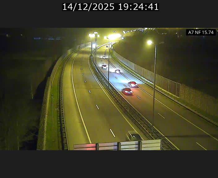 <h2>Caméra trafic Luxembourg - A7, Tunnel Mersch, entrée nord, direction Lorentzweiler</h2>