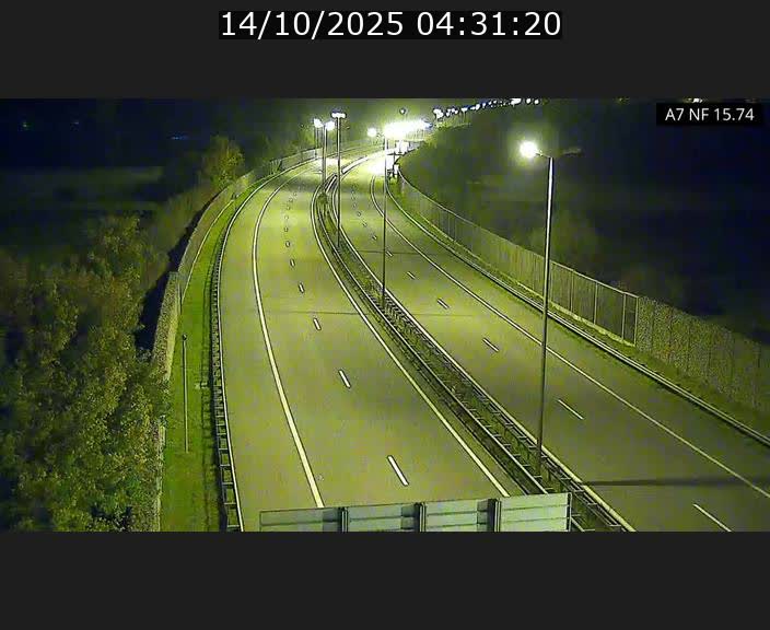 <h2>Caméra trafic Luxembourg - A7, Tunnel Mersch, entrée nord, direction Lorentzweiler</h2>