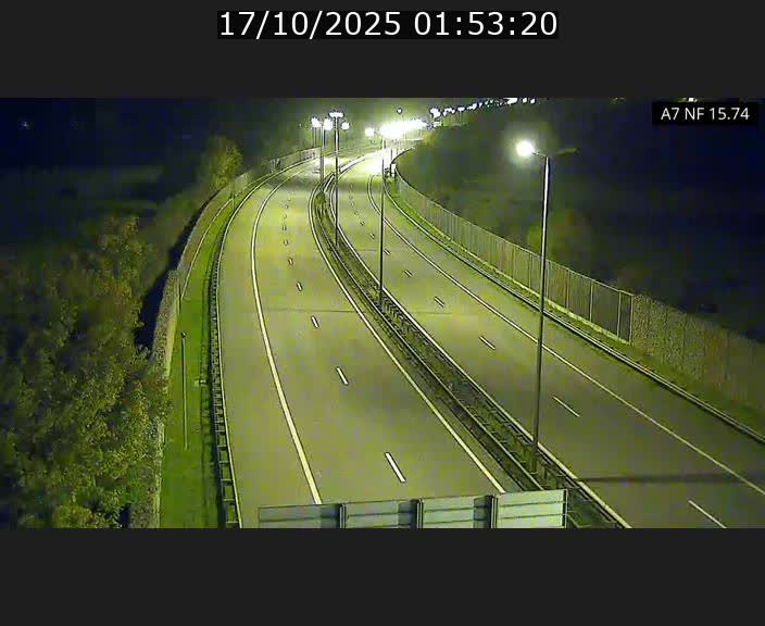 <h2>Caméra trafic Luxembourg - A7, Tunnel Mersch, entrée nord, direction Lorentzweiler</h2>