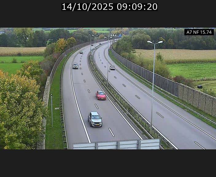 <h2>Caméra trafic Luxembourg - A7, Tunnel Mersch, entrée nord, direction Lorentzweiler</h2>