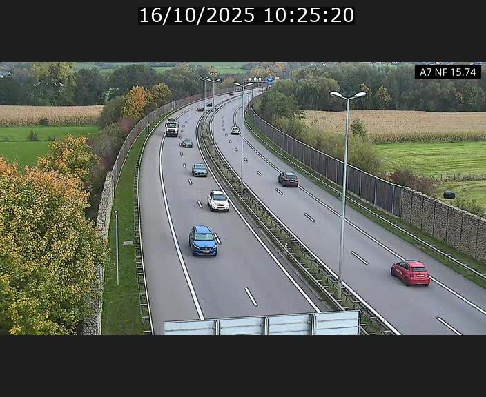 <h2>Caméra trafic Luxembourg - A7, Tunnel Mersch, entrée nord, direction Lorentzweiler</h2>