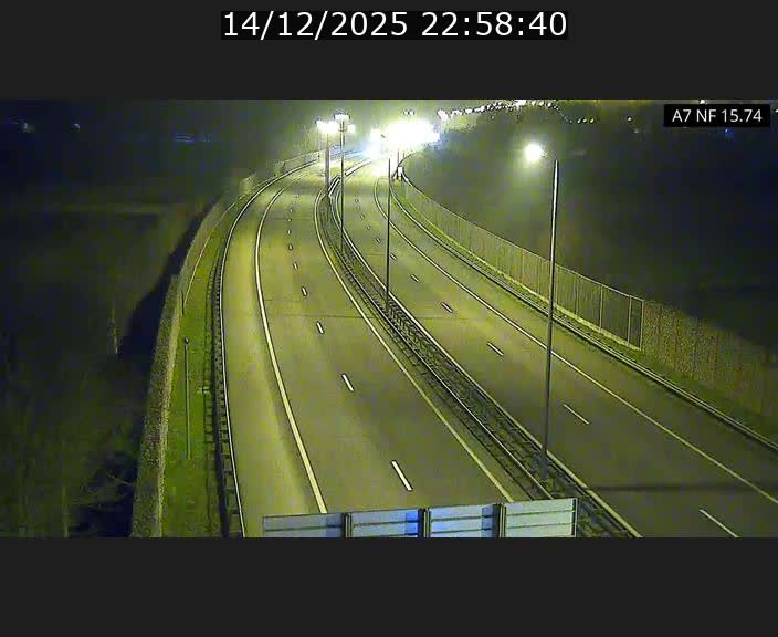 <h2>Caméra trafic Luxembourg - A7, Tunnel Mersch, entrée nord, direction Lorentzweiler</h2>