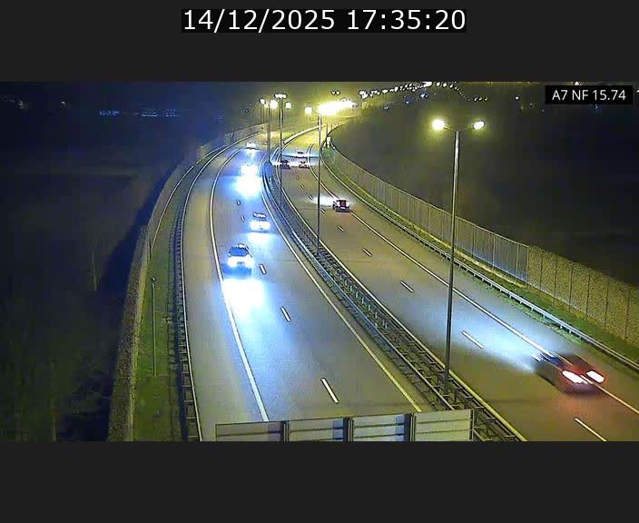 <h2>Caméra trafic Luxembourg - A7, Tunnel Mersch, entrée nord, direction Lorentzweiler</h2>