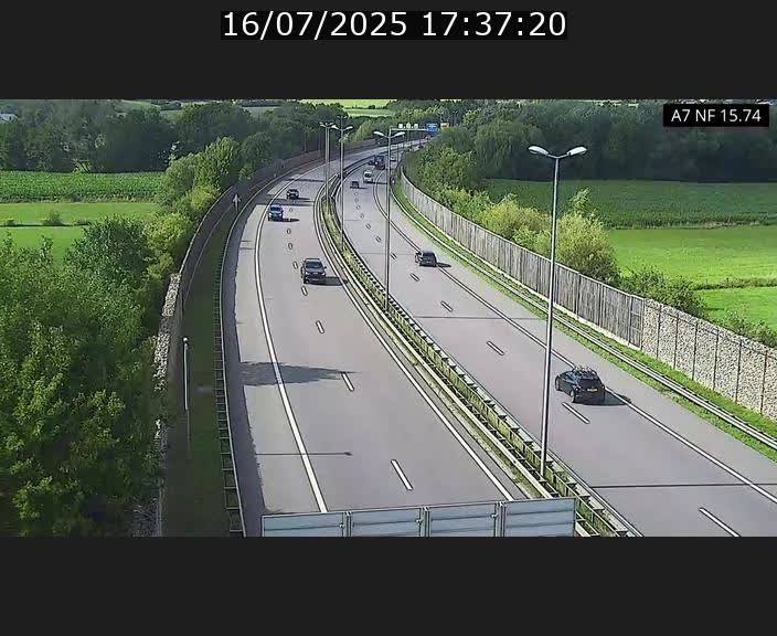 <h2>Caméra trafic Luxembourg - A7, Tunnel Mersch, entrée nord, direction Lorentzweiler</h2>