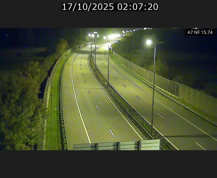 <h2>Caméra trafic Luxembourg - A7, Tunnel Mersch, entrée nord, direction Lorentzweiler</h2>