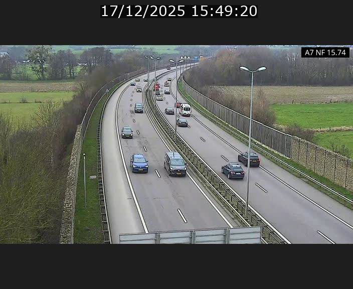<h2>Caméra trafic Luxembourg - A7, Tunnel Mersch, entrée nord, direction Lorentzweiler</h2>
