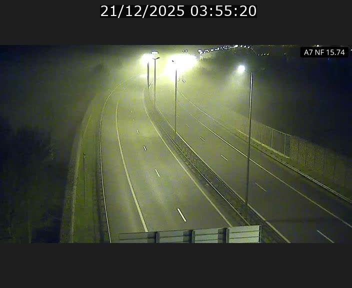 <h2>Caméra trafic Luxembourg - A7, Tunnel Mersch, entrée nord, direction Lorentzweiler</h2>