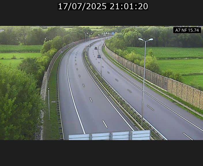 <h2>Caméra trafic Luxembourg - A7, Tunnel Mersch, entrée nord, direction Lorentzweiler</h2>