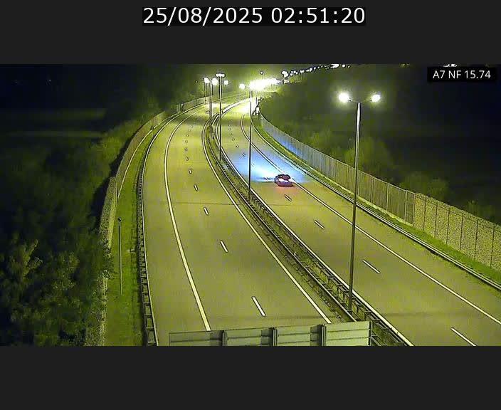 <h2>Caméra trafic Luxembourg - A7, Tunnel Mersch, entrée nord, direction Lorentzweiler</h2>