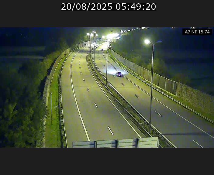 <h2>Caméra trafic Luxembourg - A7, Tunnel Mersch, entrée nord, direction Lorentzweiler</h2>