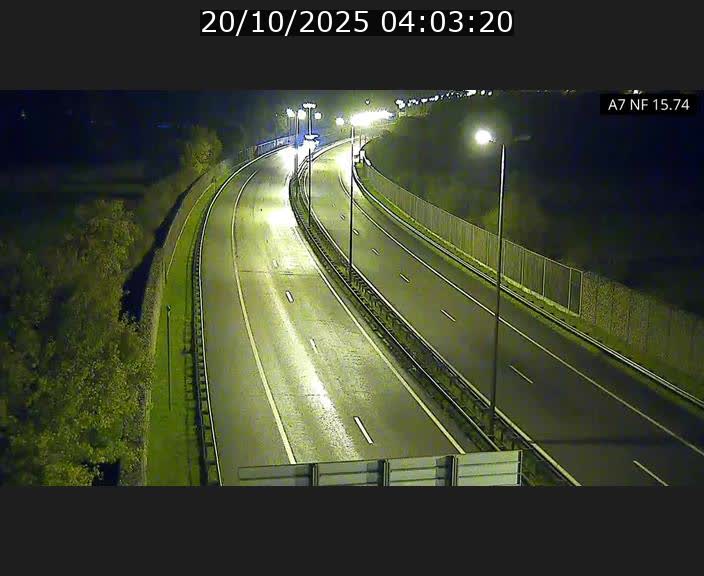 <h2>Caméra trafic Luxembourg - A7, Tunnel Mersch, entrée nord, direction Lorentzweiler</h2>