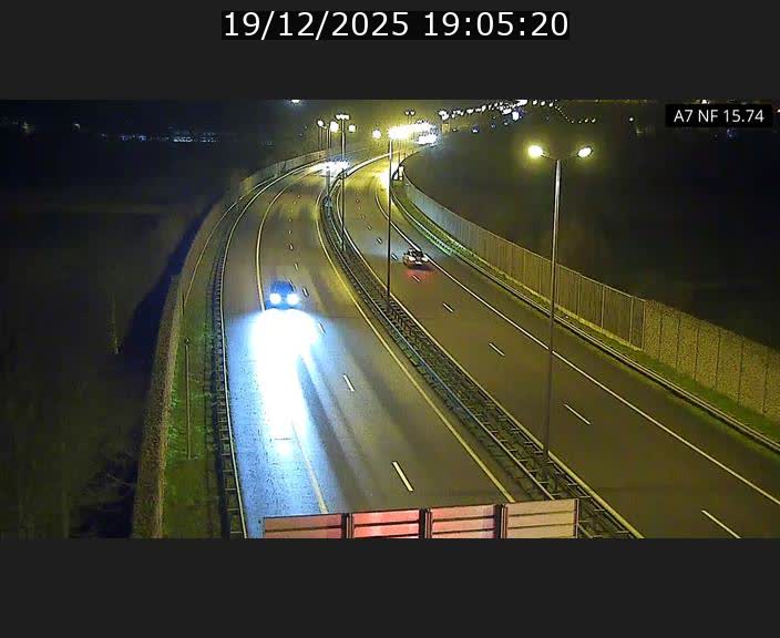 <h2>Caméra trafic Luxembourg - A7, Tunnel Mersch, entrée nord, direction Lorentzweiler</h2>