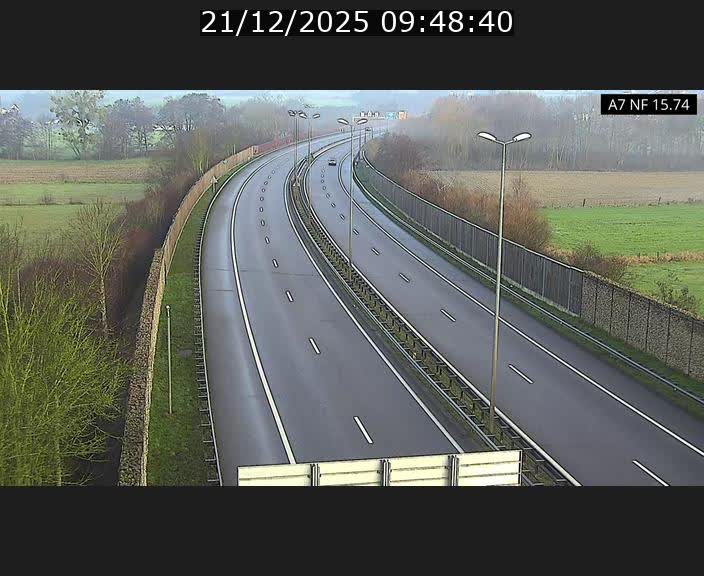 <h2>Caméra trafic Luxembourg - A7, Tunnel Mersch, entrée nord, direction Lorentzweiler</h2>