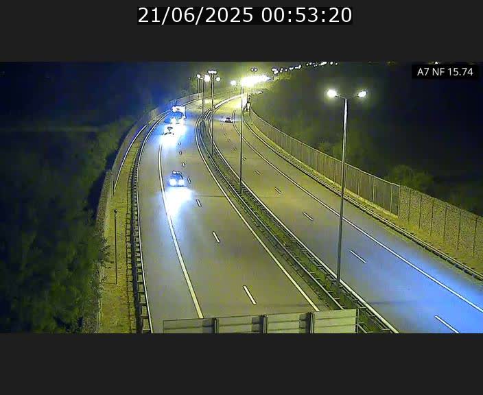 <h2>Caméra trafic Luxembourg - A7, Tunnel Mersch, entrée nord, direction Lorentzweiler</h2>