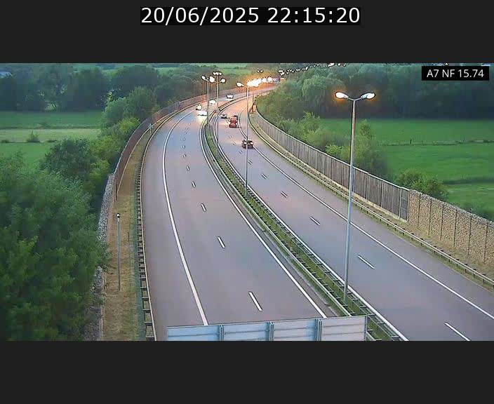 <h2>Caméra trafic Luxembourg - A7, Tunnel Mersch, entrée nord, direction Lorentzweiler</h2>
