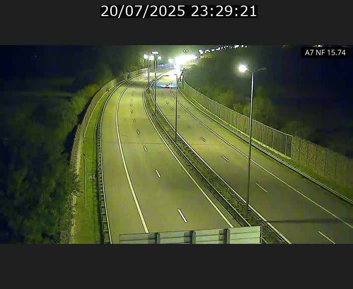 <h2>Caméra trafic Luxembourg - A7, Tunnel Mersch, entrée nord, direction Lorentzweiler</h2>