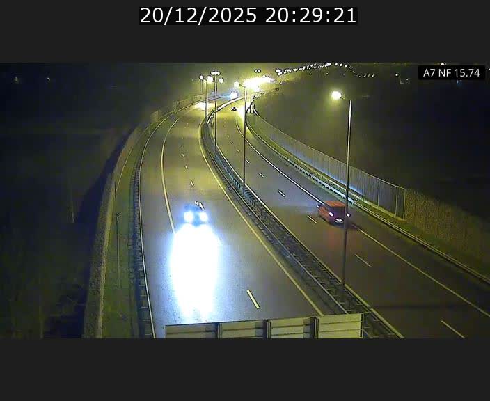 <h2>Caméra trafic Luxembourg - A7, Tunnel Mersch, entrée nord, direction Lorentzweiler</h2>