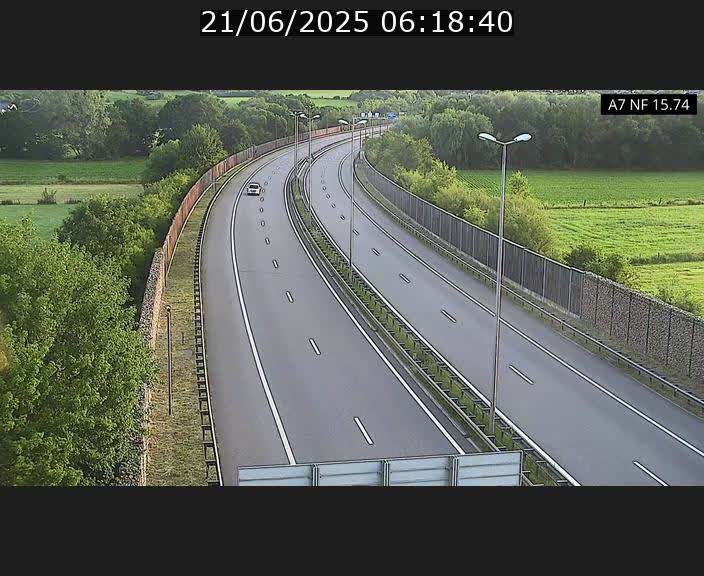<h2>Caméra trafic Luxembourg - A7, Tunnel Mersch, entrée nord, direction Lorentzweiler</h2>