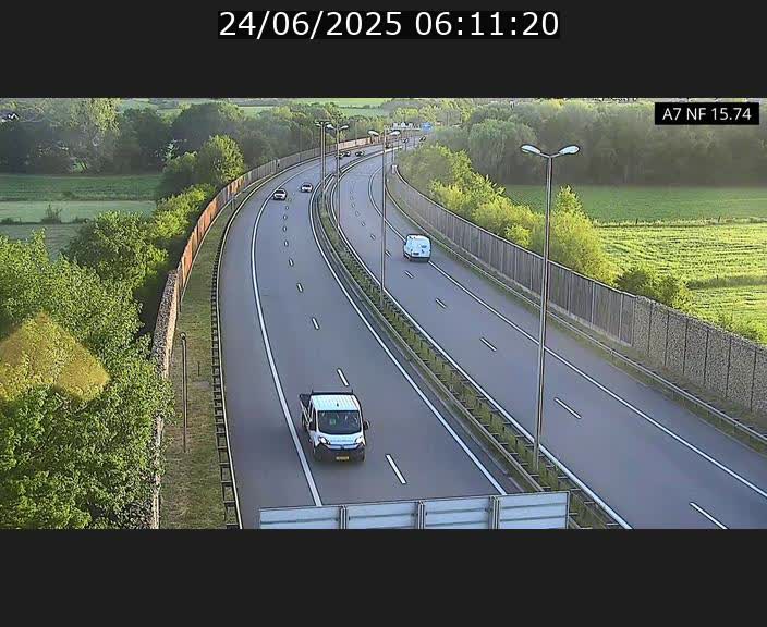 <h2>Caméra trafic Luxembourg - A7, Tunnel Mersch, entrée nord, direction Lorentzweiler</h2>
