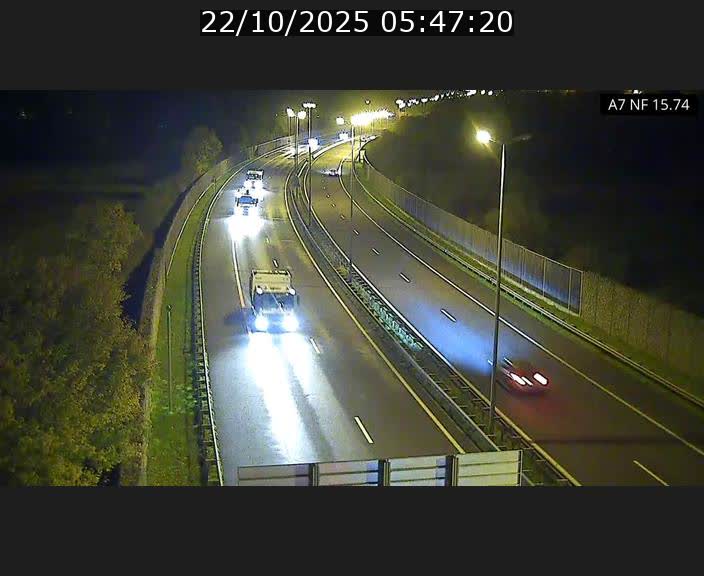 <h2>Caméra trafic Luxembourg - A7, Tunnel Mersch, entrée nord, direction Lorentzweiler</h2>