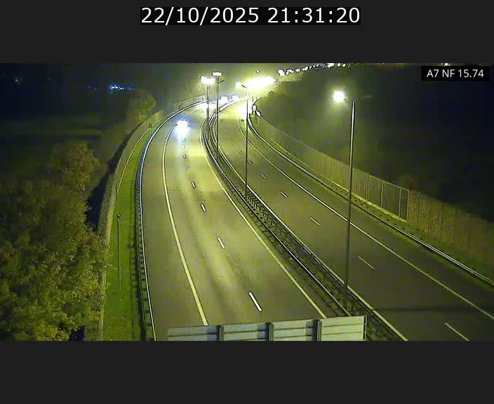 <h2>Caméra trafic Luxembourg - A7, Tunnel Mersch, entrée nord, direction Lorentzweiler</h2>