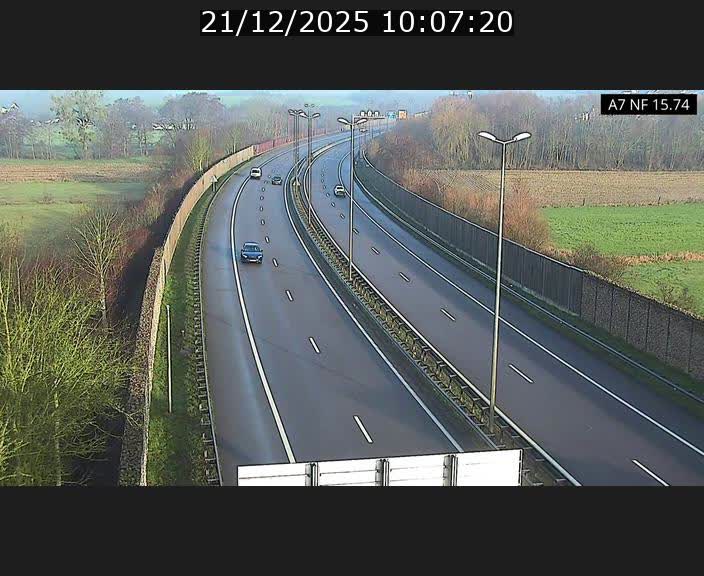 <h2>Caméra trafic Luxembourg - A7, Tunnel Mersch, entrée nord, direction Lorentzweiler</h2>